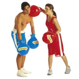 Luvas de boxe infláveis em 2 cores