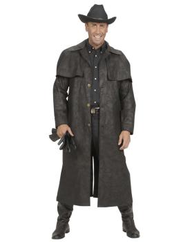 Macacão de fantasia preto.