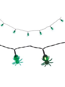 Guirlanda com Baterias de Luz Led 10 Aranhas