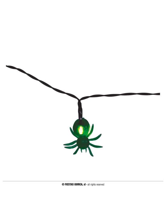 Guirlanda com Baterias de Luz Led 10 Aranhas