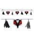 Guirlanda de vampiro de Halloween 274 cms