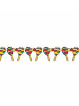 Guirlanda Maracas Mexicana 3m