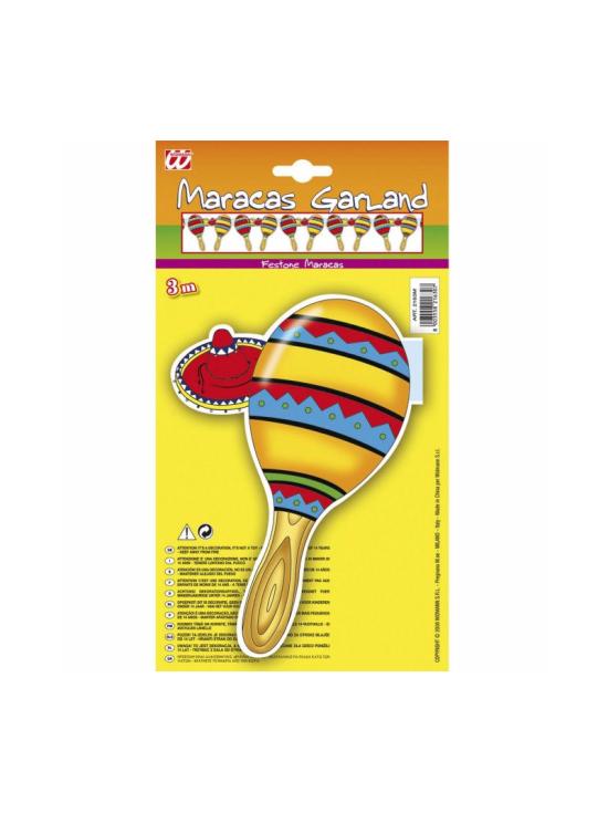 Guirlanda Maracas Mexicana 3m