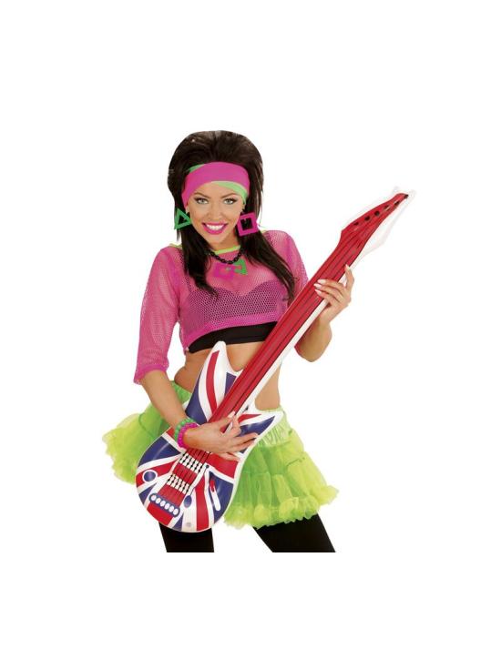 Guitarra britânica inflável de 105 cm