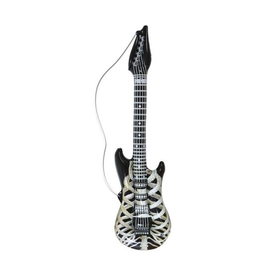 Guitarra esqueleto inflável de 105 cm