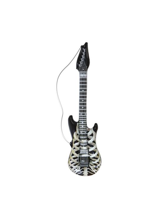 Guitarra esqueleto inflável de 105 cm