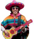 Guitarra Mexicana Pequena 54 cm