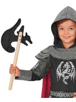 Machado de batalha de madeira para guerreiros e vikings