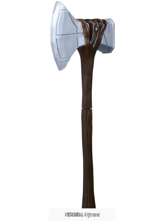 Machado Viking de 61 cm - Acessório de fantasia para fantasias épicas