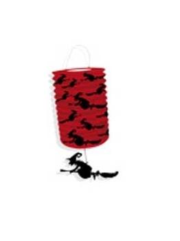 LANTERNA TUBULAR HALLOWEEN BRUXAS 16 CMS