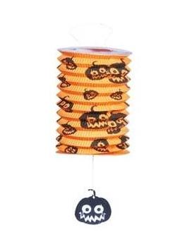 ABÓBORAS LANTERNA TUBULAR HALLOWEEN 16 CMS