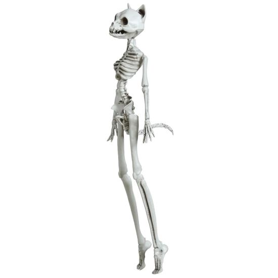Gato esqueleto de Halloween 37 cm