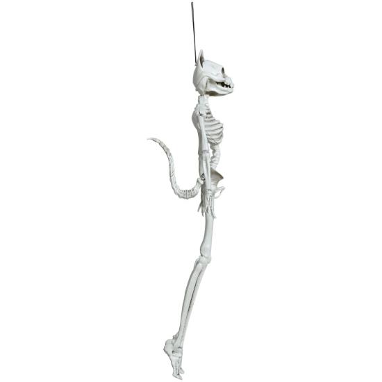 Gato esqueleto de Halloween 37 cm