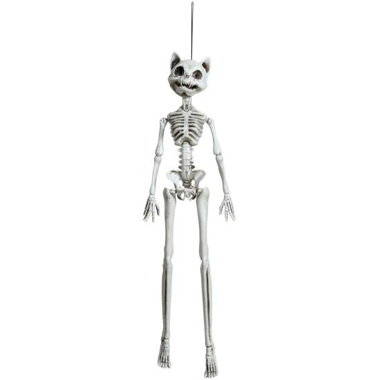 Gato esqueleto de Halloween 37 cm