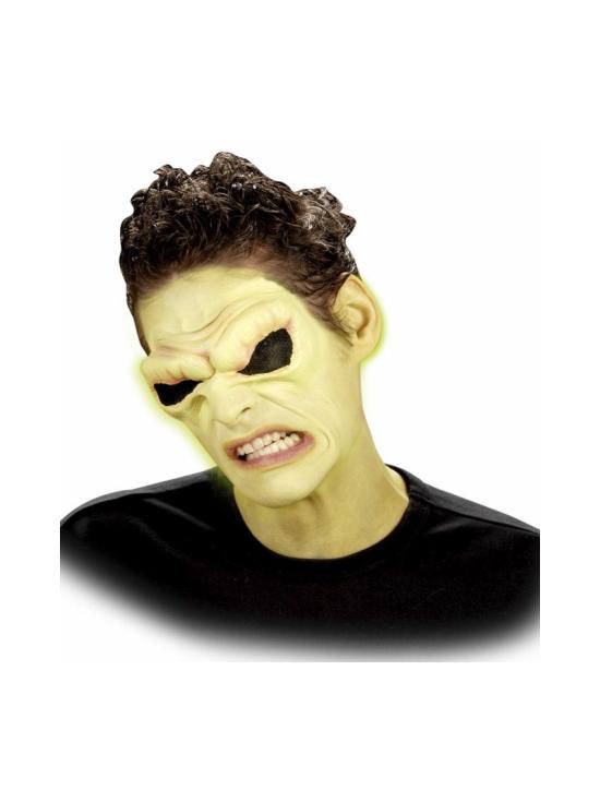 Maquiagem escura fluorescente de Halloween.