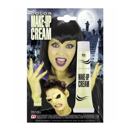 Maquiagem escura fluorescente de Halloween. Maquiagem escura fluorescente de Halloween.