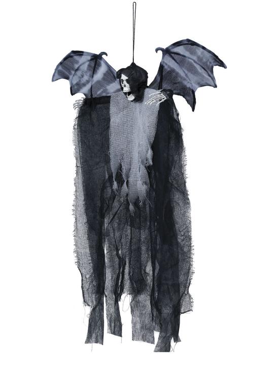 Boneca esqueleto de Halloween com asas 60 cm
