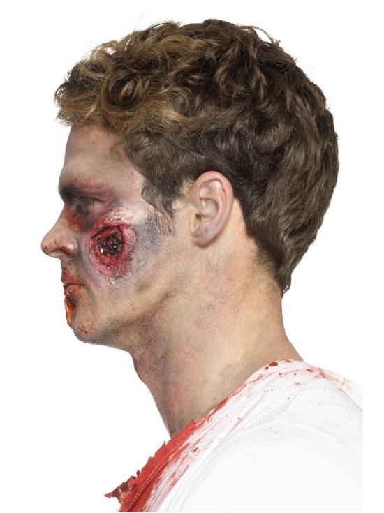 Heridas sangrientas de látex, deluxe, Marrón