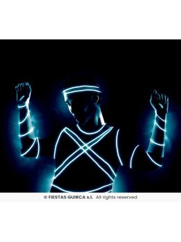 Fio de LED 5 metros – Branco e Azul