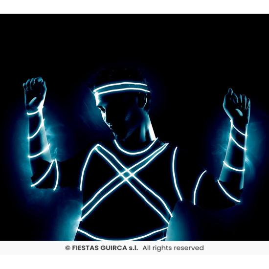 Fio de LED 5 metros – Branco e Azul