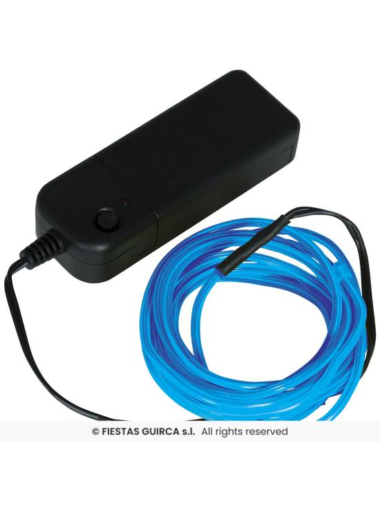 Fio de LED 5 metros – Branco e Azul