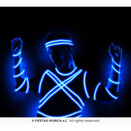 Fio de LED 5 metros – Branco e Azul