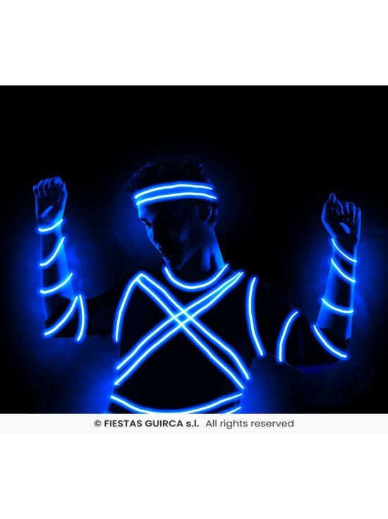 Fio de LED 5 metros – Branco e Azul