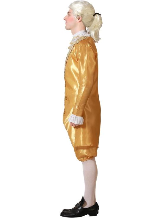 Fantasia de Cortesão Dourado para Homens | Your and Me Costumes