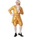 Fantasia de Cortesão Dourado para Homens | Your and Me Costumes