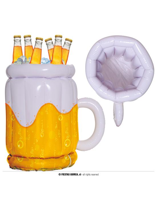 Caneca de cerveja inflável geladeira 45 x 30 cm