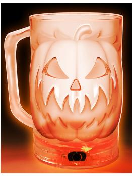 Jarras de 700 ml com Luz Led para Abóbora de Halloween