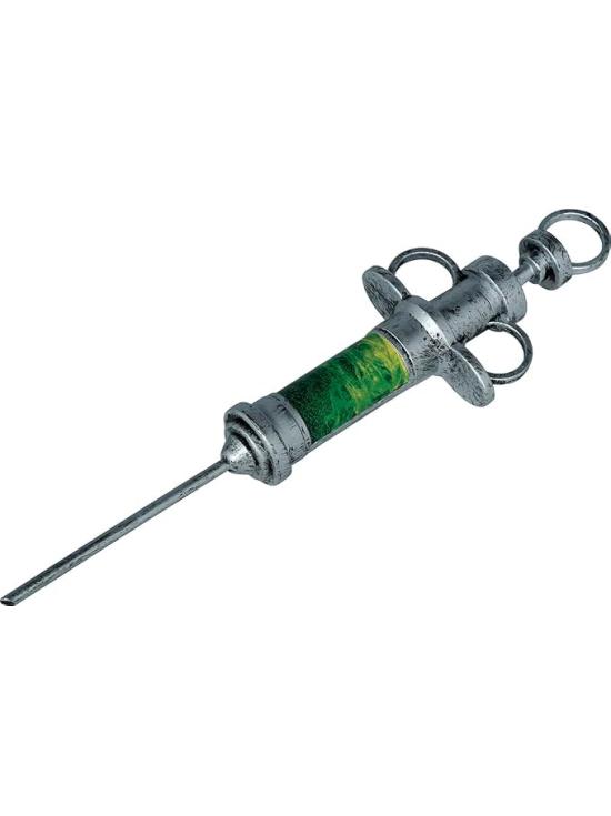 Seringa de PVC de 30 cm para assassino em série