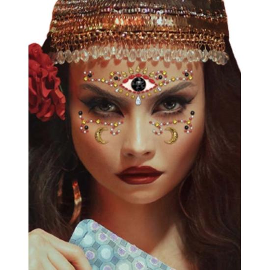 Cartomante de joias faciais ou Zingara Cartomante de joias faciais ou Zingara