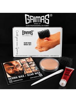 Kit de cera para cicatrizes Grimas para feridas e efeitos especiais