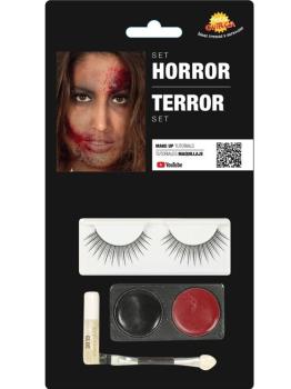 Kit de maquiagem de terror