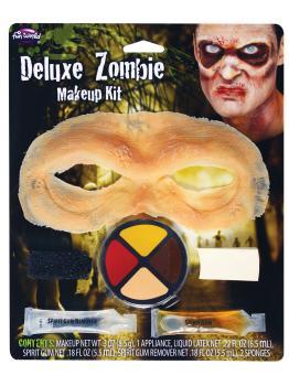 Kit de Maquiagem Zumbi Deluxe – Próteses e Maquiagem de Efeitos Especiais