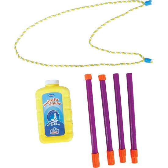 Kit de Bolhas de Sabão com Varetas e Cordões para Festas