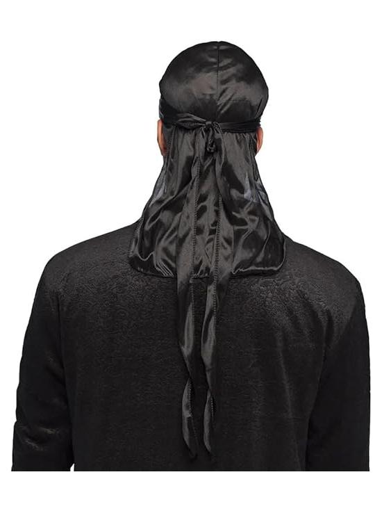 Conjunto Mestre Pirata (bandana e tapa-olho)