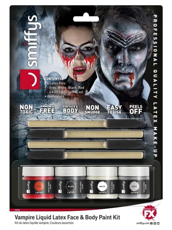 Kit vampiro com látex líquido