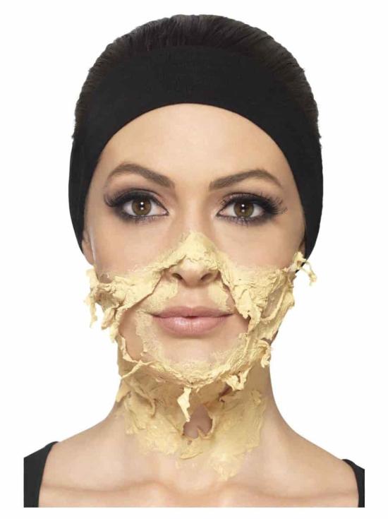 Kit zumbi aterrorizante com látex líquido luxuoso