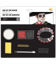 Kit de maquiagem para o Dia dos Mortos