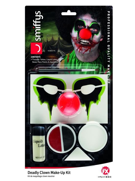 Kit de maquiagem palhaço assassino