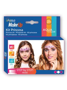 Kit princesa 3 aquarelas 3 x 2 gr