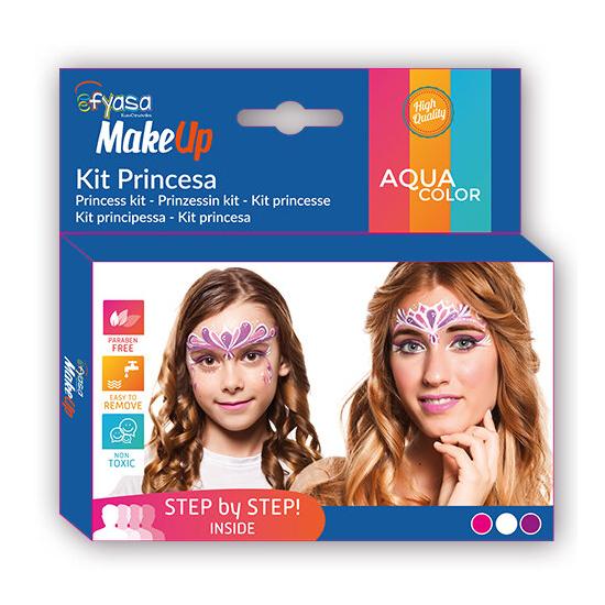Kit princesa 3 aquarelas 3 x 2 gr Kit princesa 3 aquarelas 3 x 2 gr