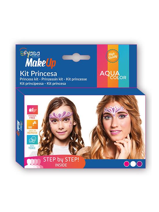 Kit princesa 3 aquarelas 3 x 2 gr