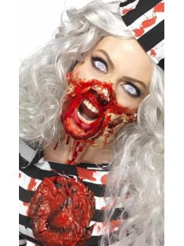 Kit zumbi aterrorizante com látex líquido luxuoso