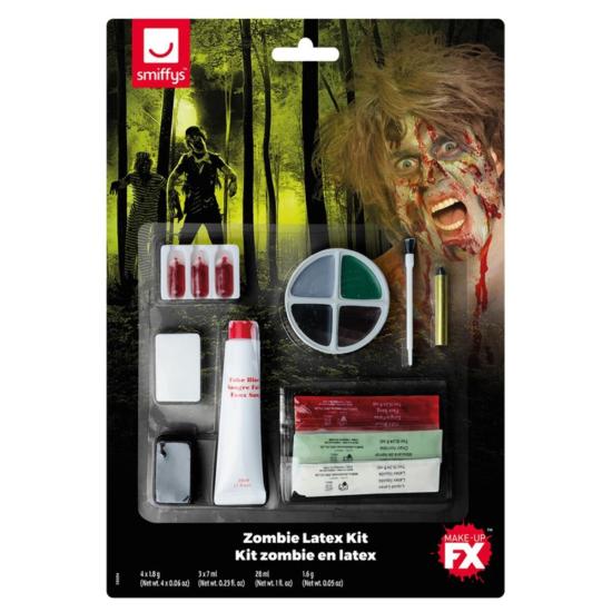 Kit profissional de maquiagem zumbi