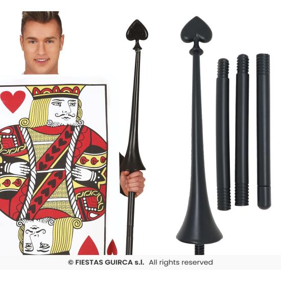 Lança em forma de coração 140 cm