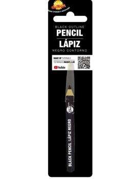 Lápis de contorno preto
