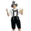 Lederhosen bávaro de luxo.